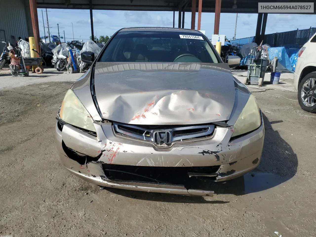 2004 Honda Accord Ex VIN: 1HGCM66594A078527 Lot: 79341564