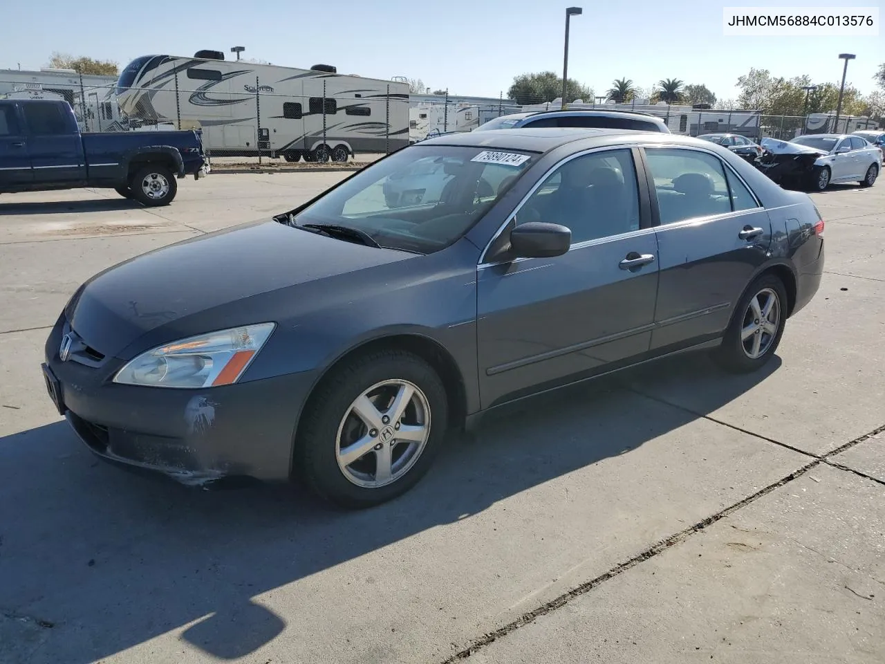 2004 Honda Accord Ex VIN: JHMCM56884C013576 Lot: 79890124