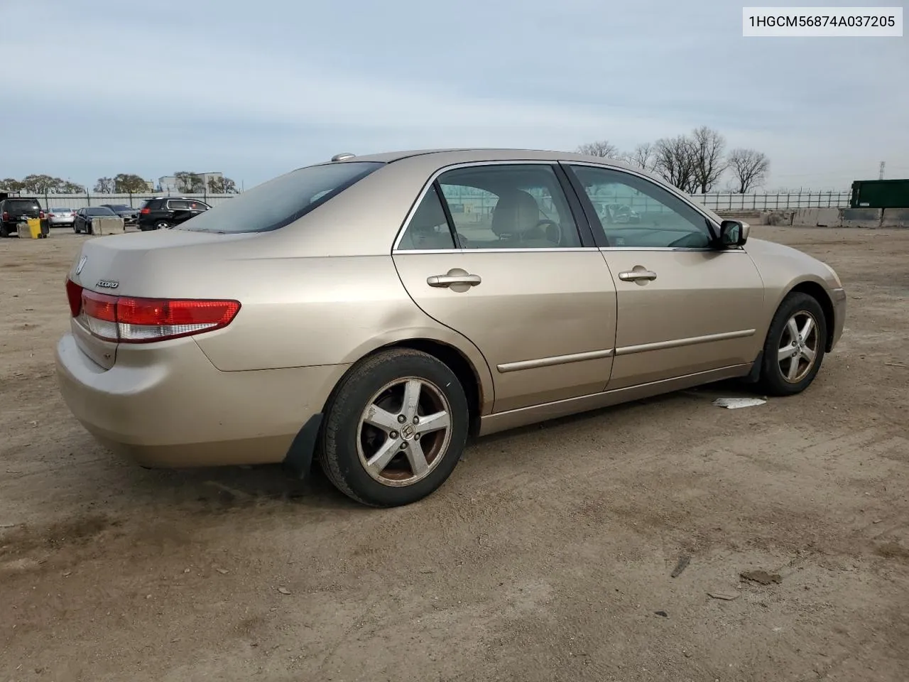 2004 Honda Accord Ex VIN: 1HGCM56874A037205 Lot: 80164014