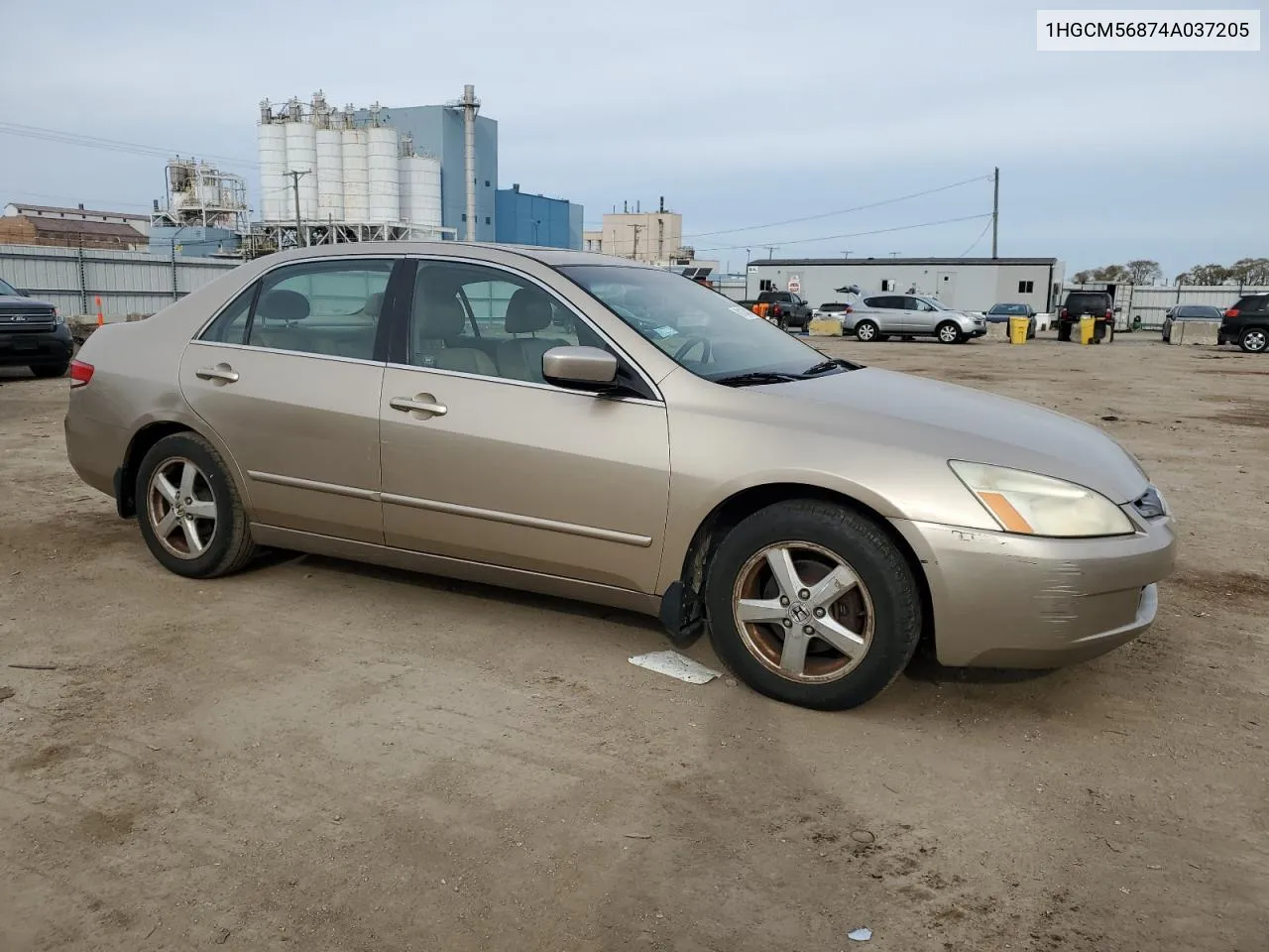 2004 Honda Accord Ex VIN: 1HGCM56874A037205 Lot: 80164014