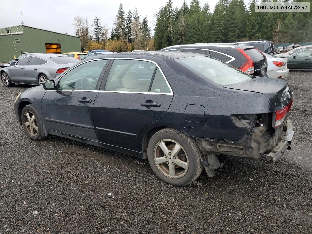 2004 Honda Accord Ex VIN: 1HGCM56694A073492 Lot: 80589644