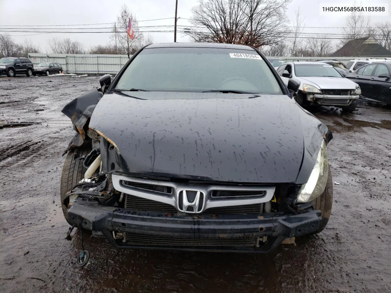 1HGCM56895A183588 2005 Honda Accord Ex