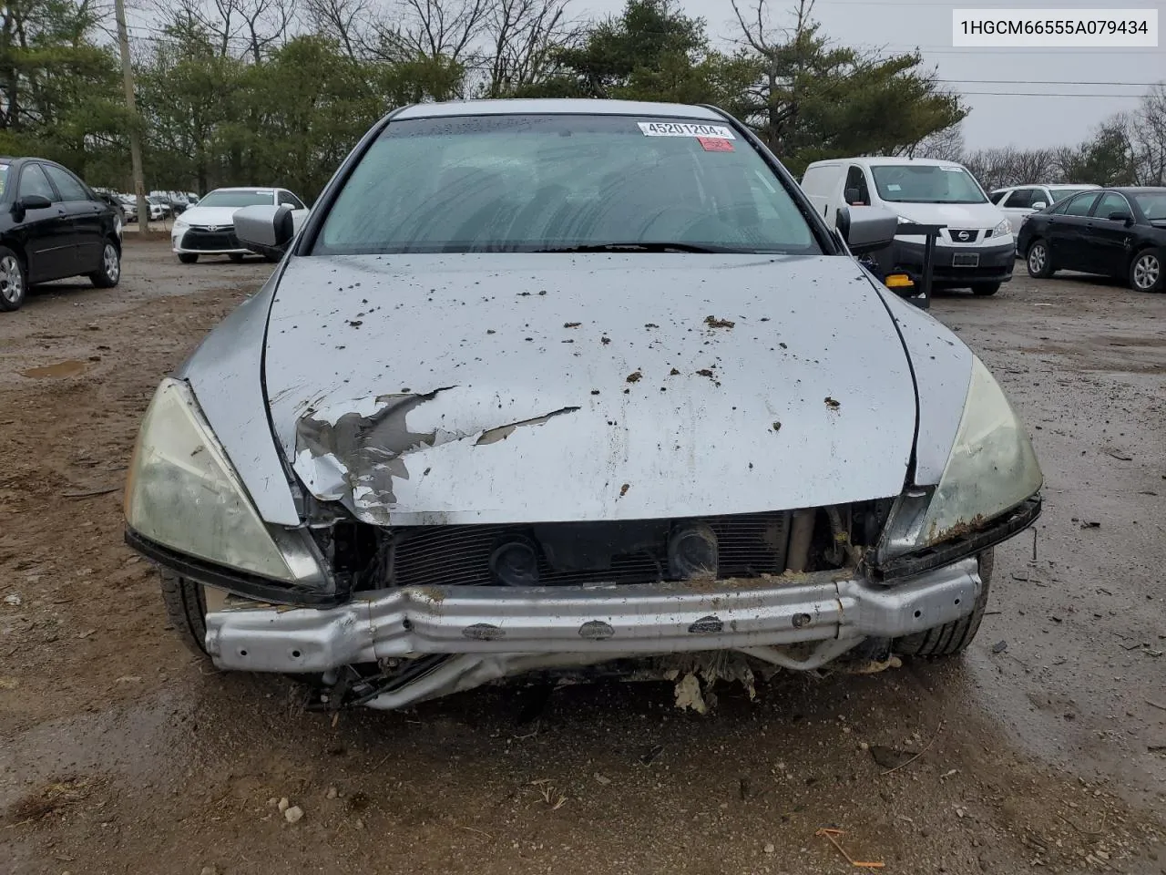 1HGCM66555A079434 2005 Honda Accord Ex