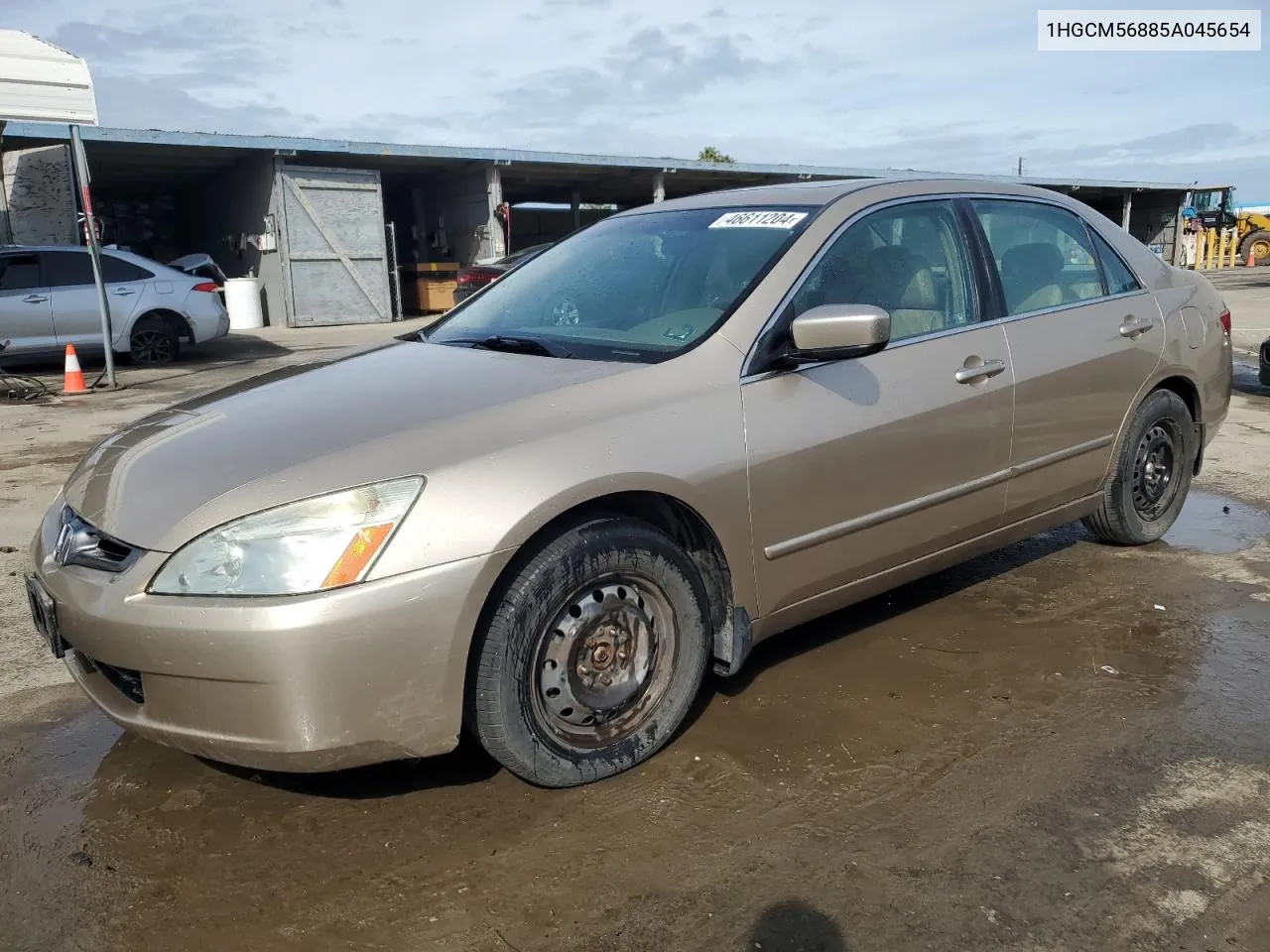 1HGCM56885A045654 2005 Honda Accord Ex