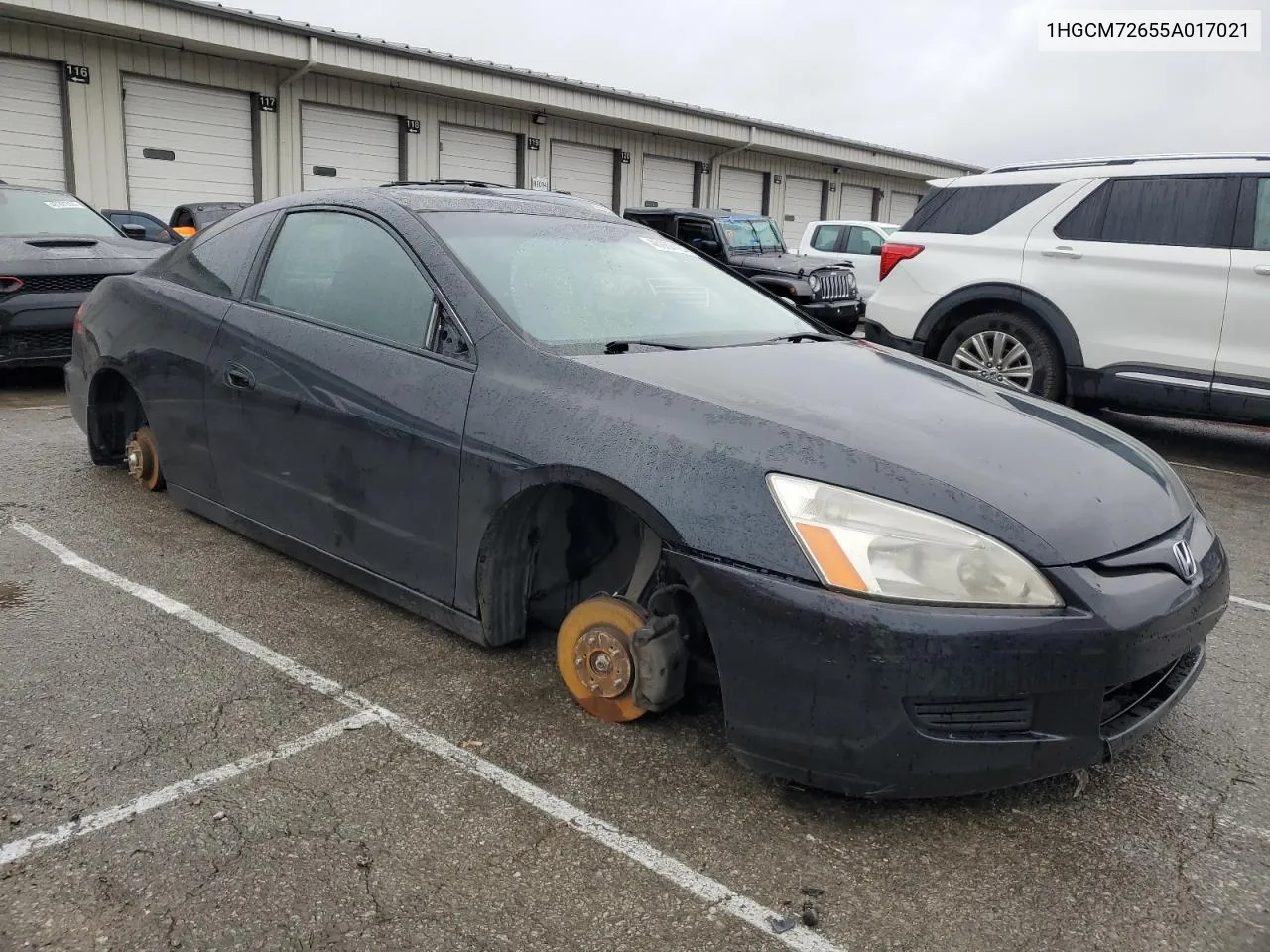 1HGCM72655A017021 2005 Honda Accord Ex