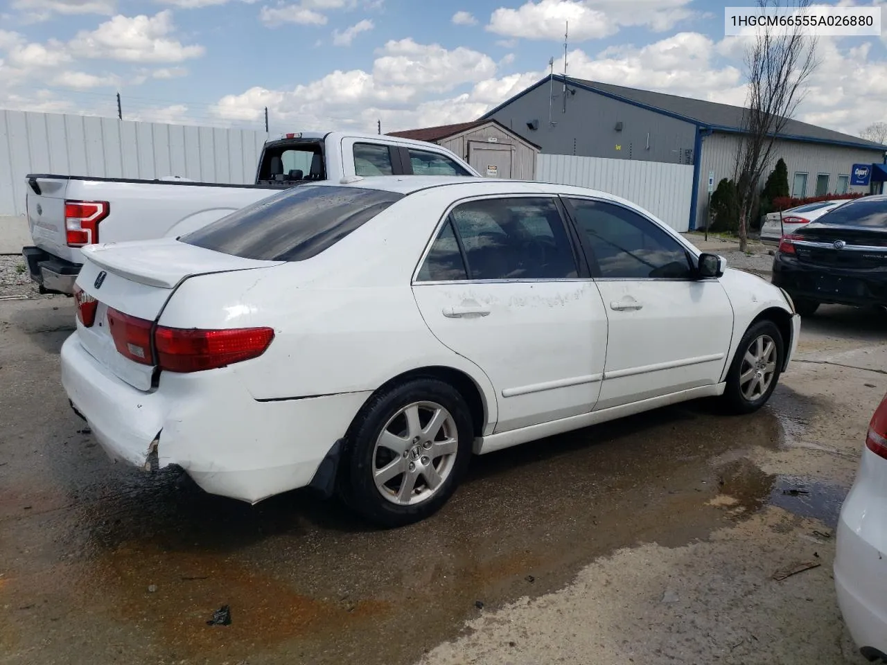 2005 Honda Accord Ex VIN: 1HGCM66555A026880 Lot: 50720764