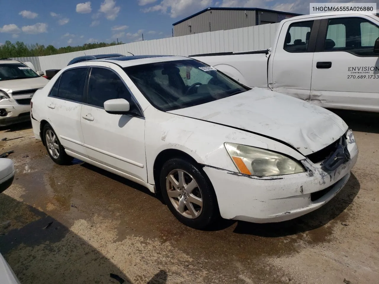 1HGCM66555A026880 2005 Honda Accord Ex