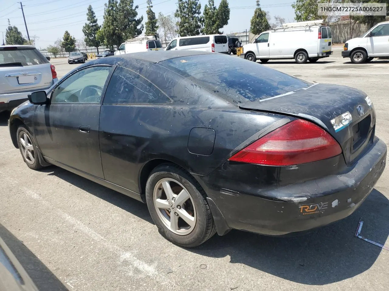 1HGCM72725A006227 2005 Honda Accord Ex