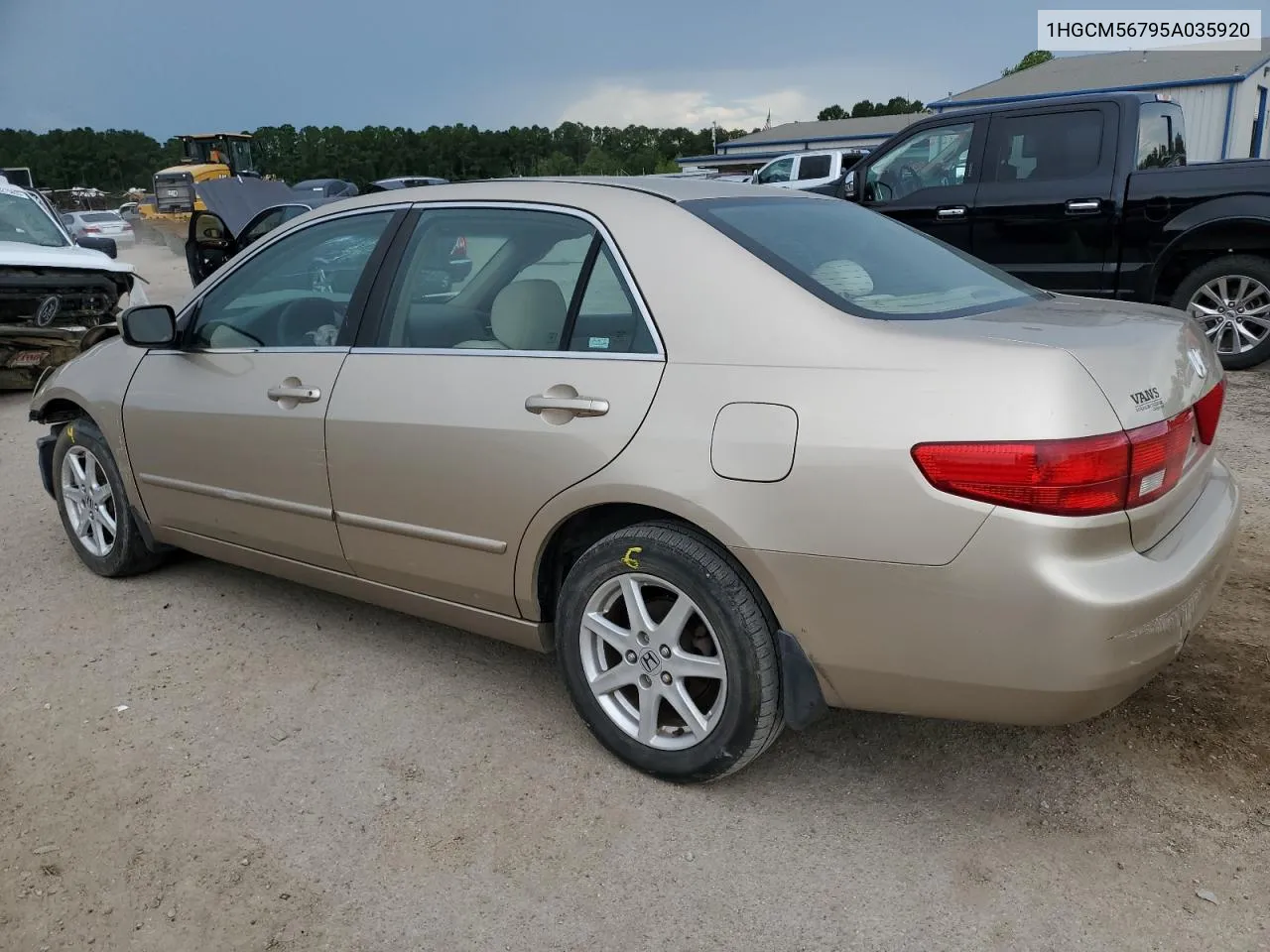 2005 Honda Accord Ex VIN: 1HGCM56795A035920 Lot: 58816913