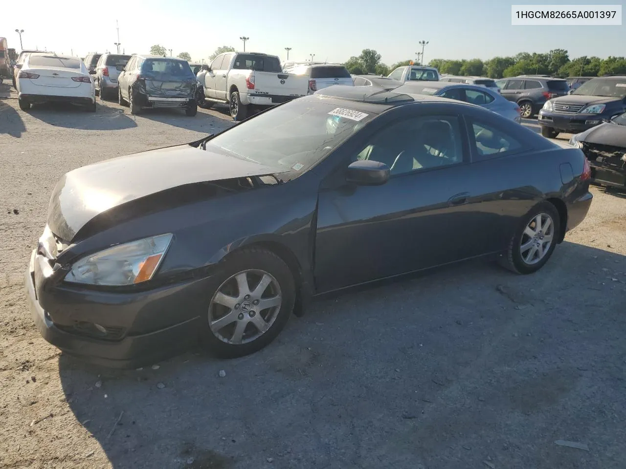 1HGCM82665A001397 2005 Honda Accord Ex