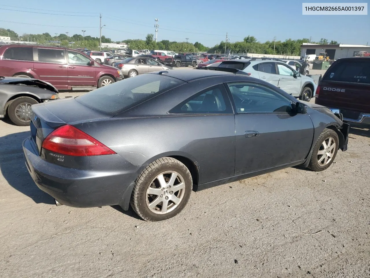 2005 Honda Accord Ex VIN: 1HGCM82665A001397 Lot: 58826924