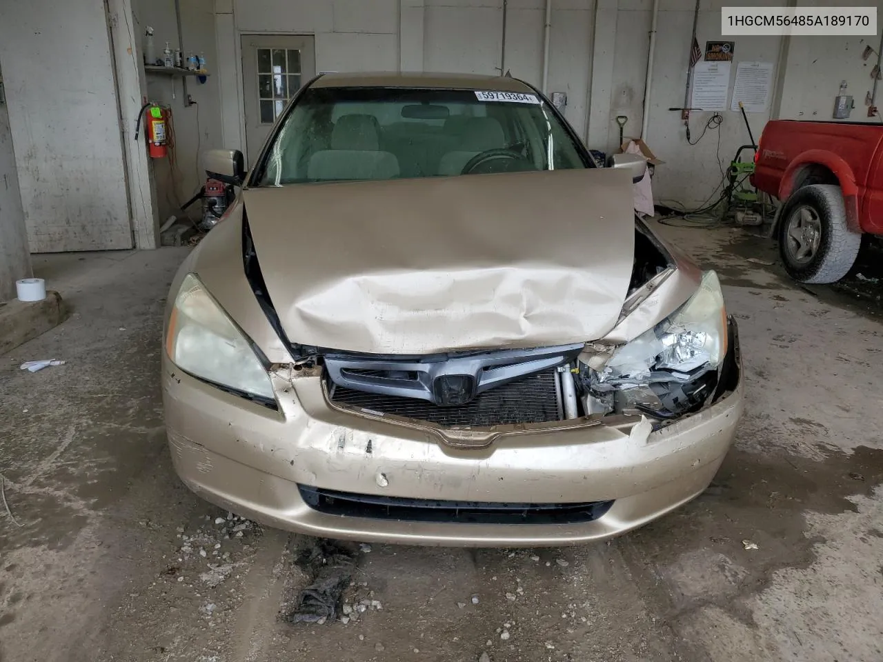 1HGCM56485A189170 2005 Honda Accord Lx