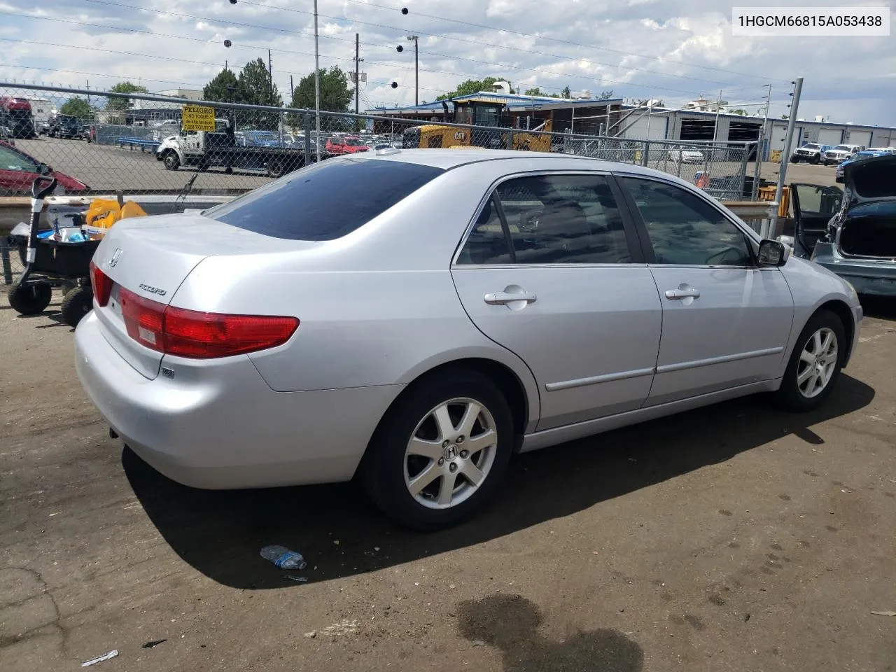 1HGCM66815A053438 2005 Honda Accord Ex