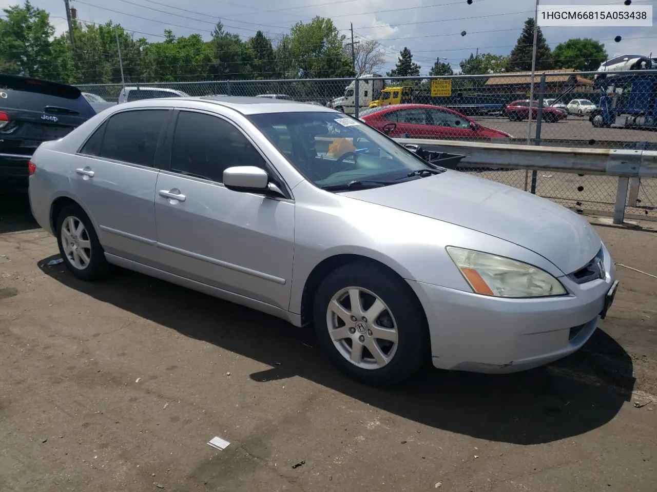 2005 Honda Accord Ex VIN: 1HGCM66815A053438 Lot: 59916204