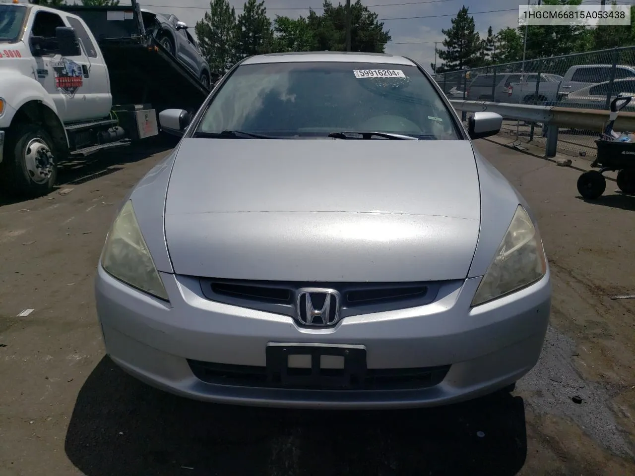 1HGCM66815A053438 2005 Honda Accord Ex