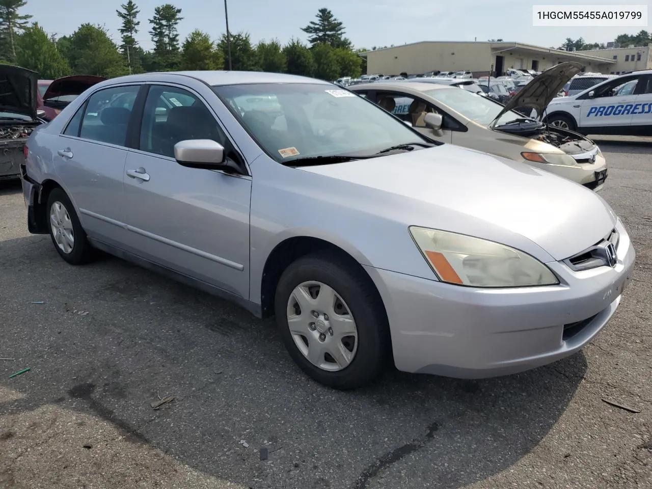 2005 Honda Accord Lx VIN: 1HGCM55455A019799 Lot: 61074434