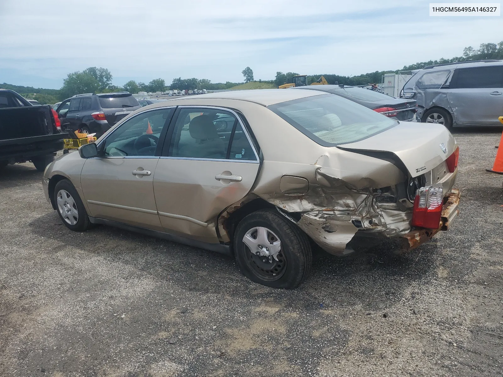 2005 Honda Accord Lx VIN: 1HGCM56495A146327 Lot: 61329144