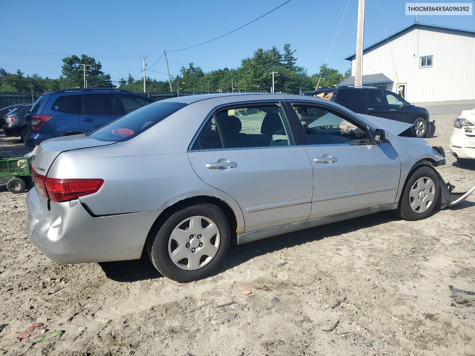 2005 Honda Accord Lx VIN: 1HGCM564X5A096392 Lot: 63602154