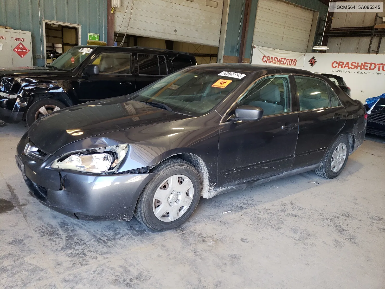 1HGCM56415A085345 2005 Honda Accord Lx