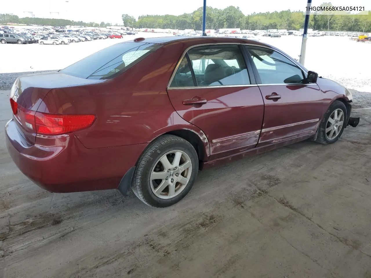 2005 Honda Accord Ex VIN: 1HGCM668X5A054121 Lot: 65820454