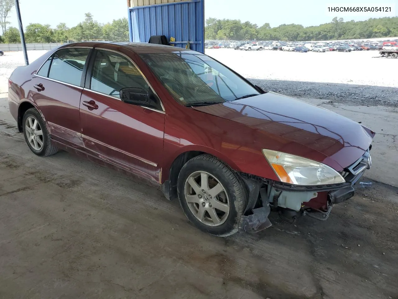 2005 Honda Accord Ex VIN: 1HGCM668X5A054121 Lot: 65820454