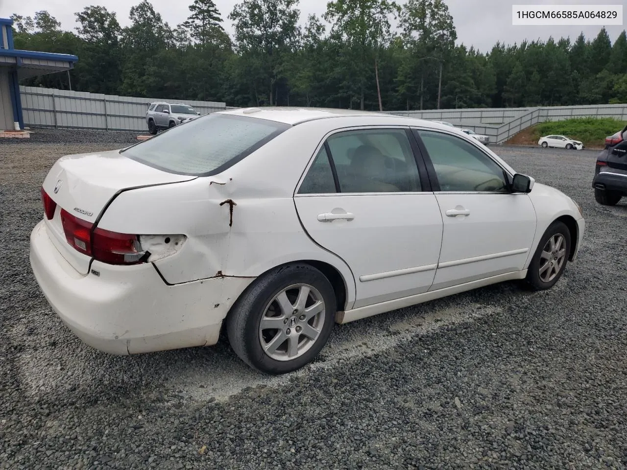 1HGCM66585A064829 2005 Honda Accord Ex