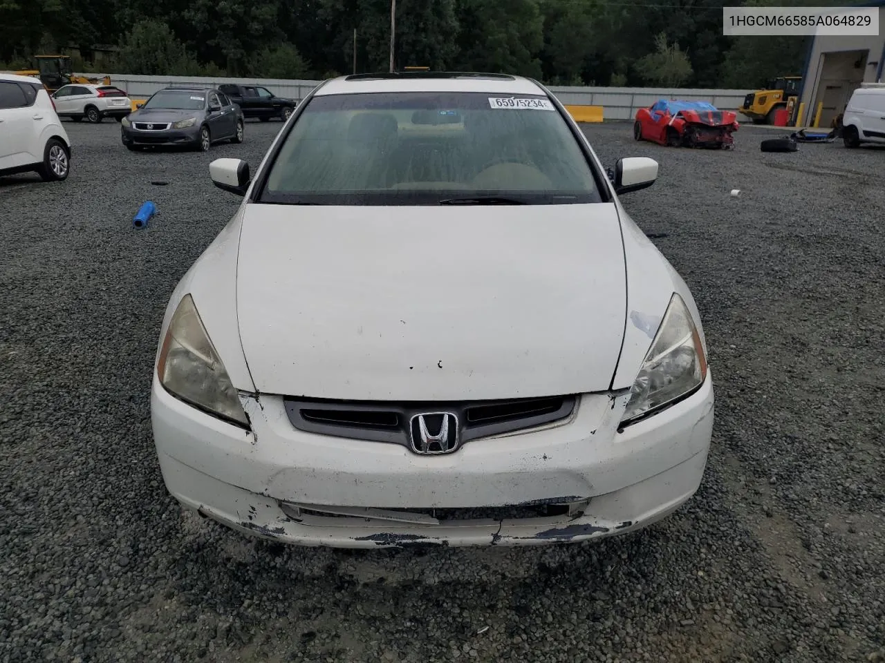 2005 Honda Accord Ex VIN: 1HGCM66585A064829 Lot: 65975234