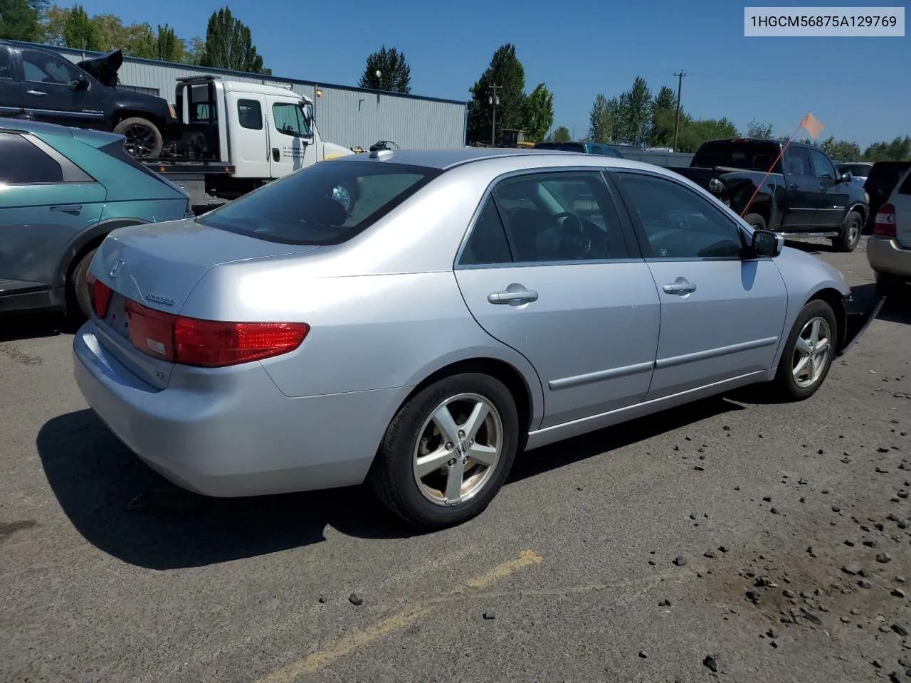 1HGCM56875A129769 2005 Honda Accord Ex