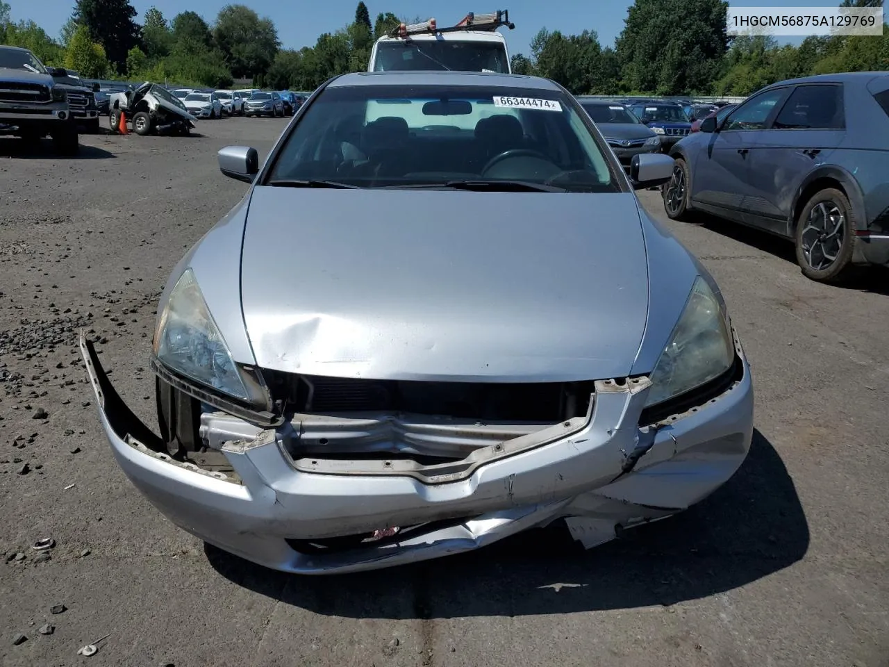 1HGCM56875A129769 2005 Honda Accord Ex