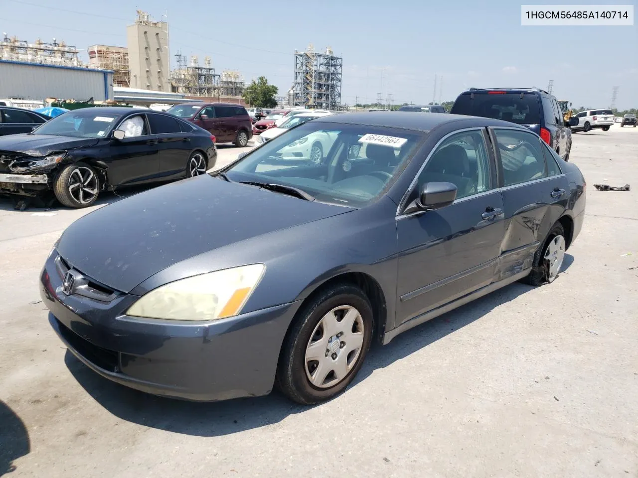 2005 Honda Accord Lx VIN: 1HGCM56485A140714 Lot: 66442564