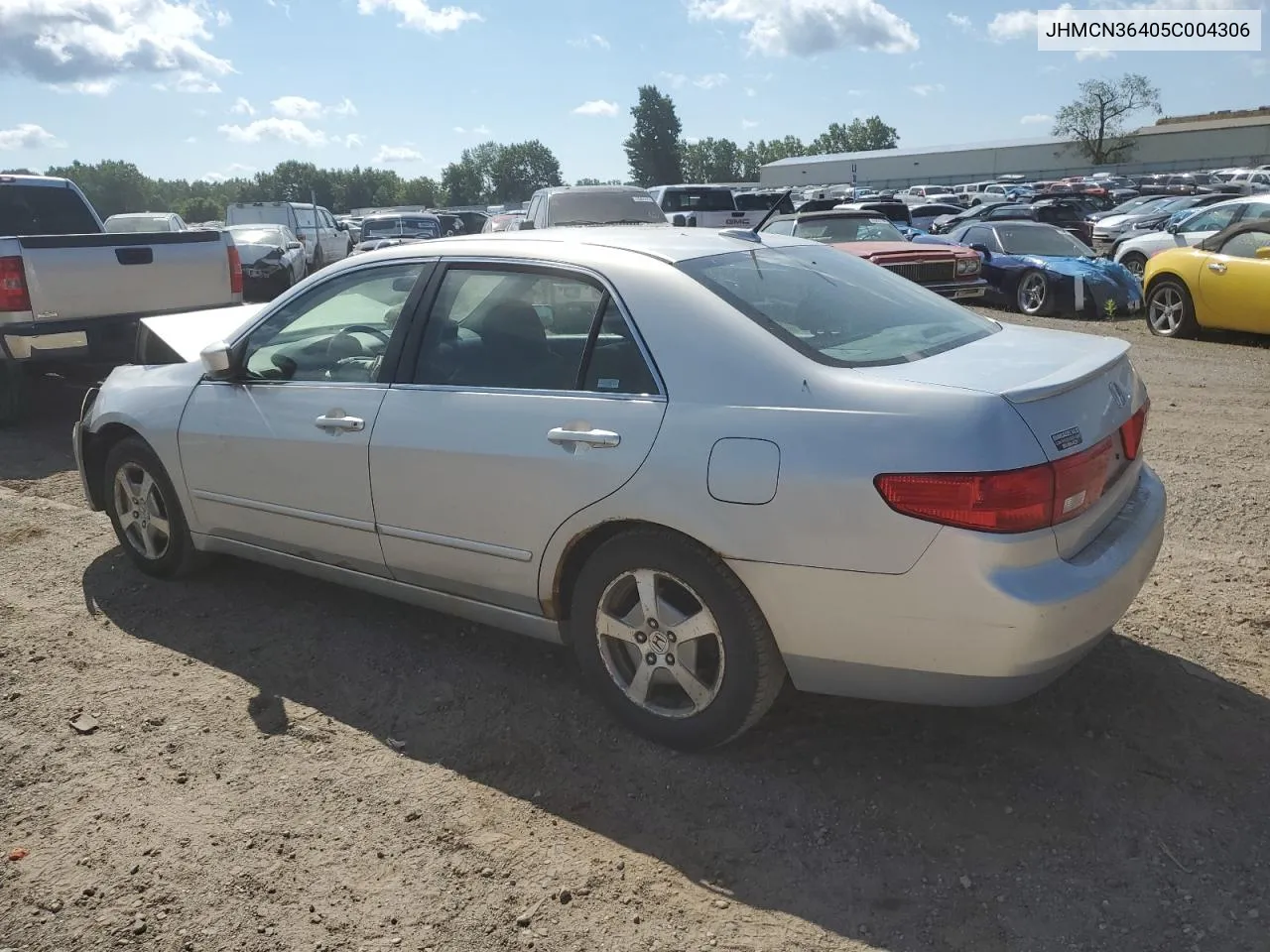 2005 Honda Accord Hybrid VIN: JHMCN36405C004306 Lot: 66531524