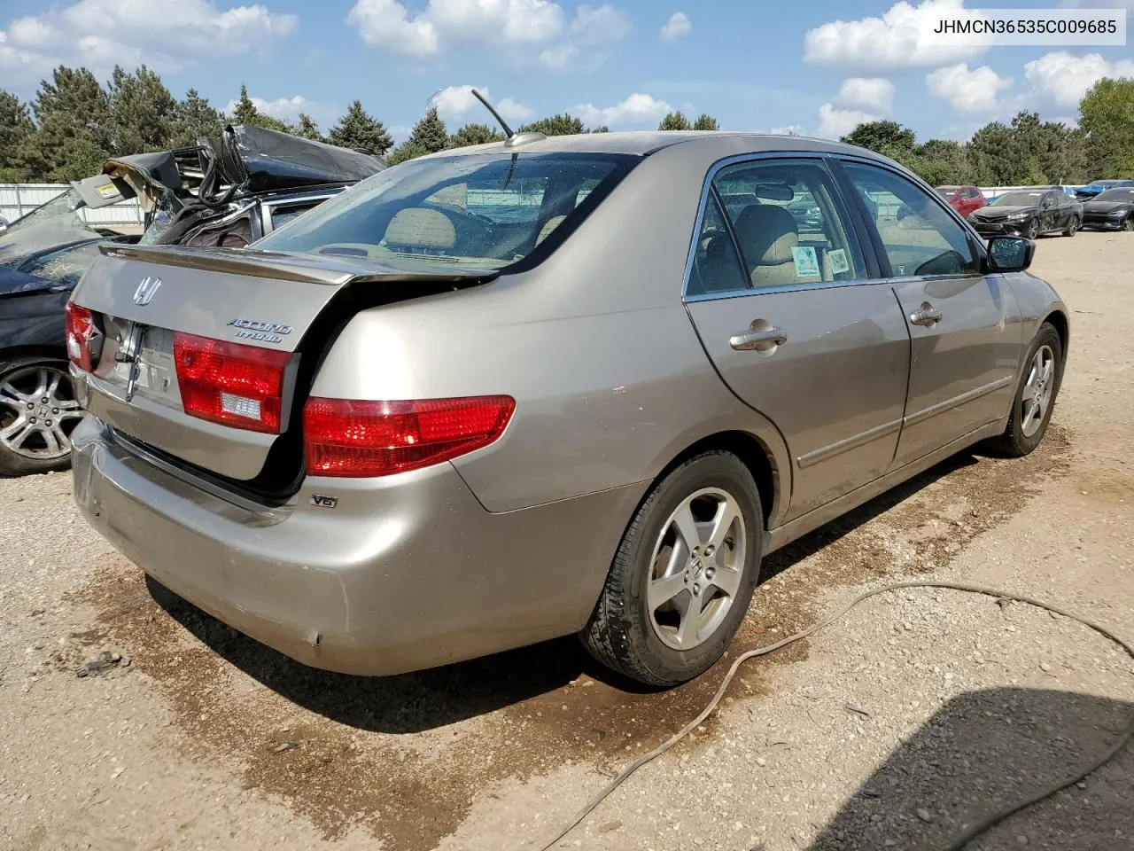 JHMCN36535C009685 2005 Honda Accord Hybrid