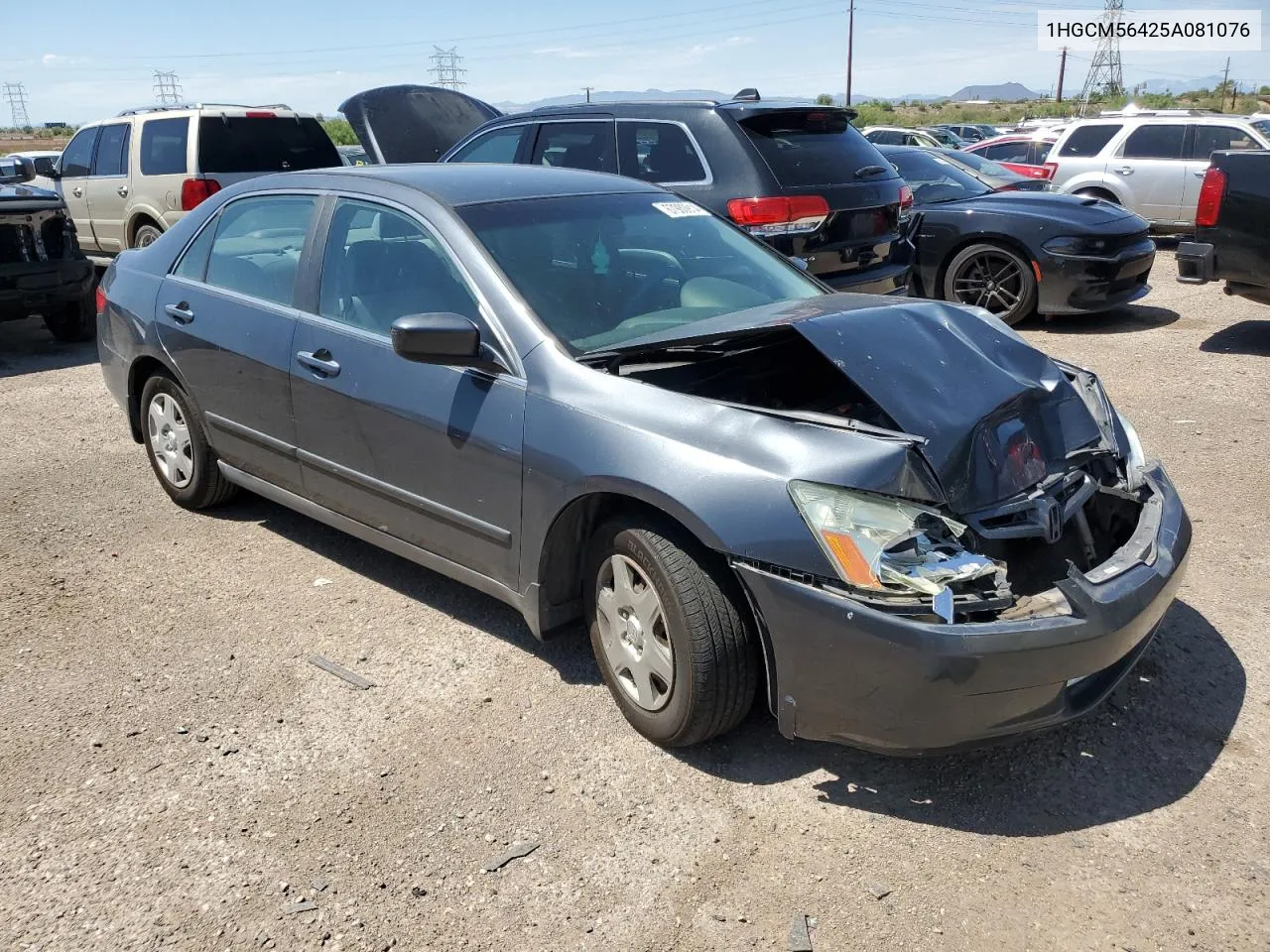 2005 Honda Accord Lx VIN: 1HGCM56425A081076 Lot: 67980914