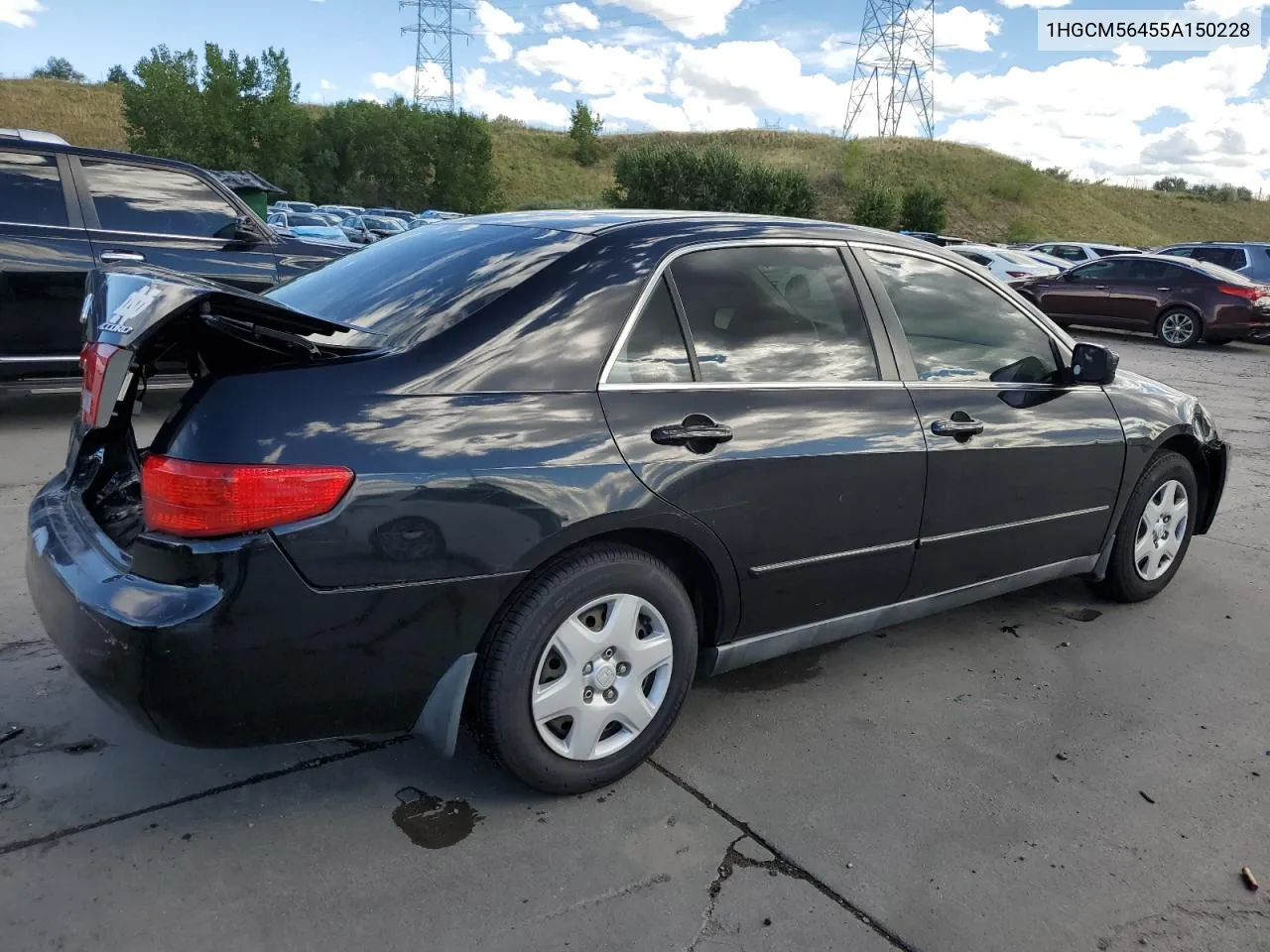 2005 Honda Accord Lx VIN: 1HGCM56455A150228 Lot: 68427204