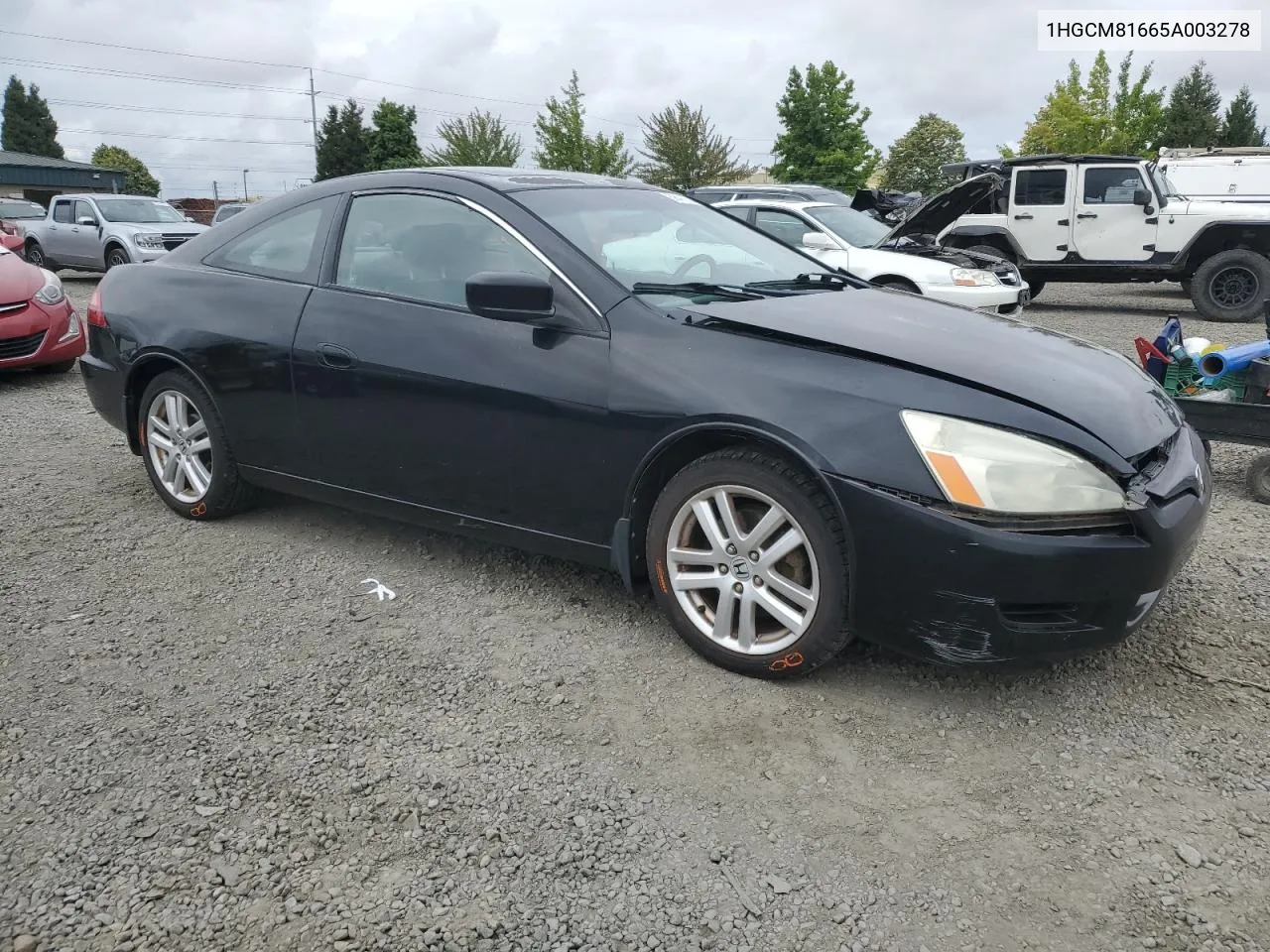 1HGCM81665A003278 2005 Honda Accord Ex