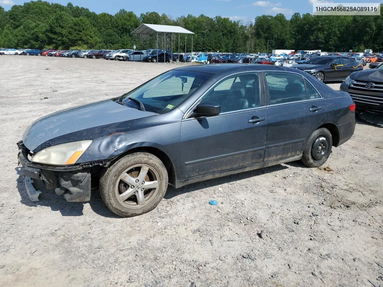 2005 Honda Accord Ex VIN: 1HGCM56825A089116 Lot: 68715954