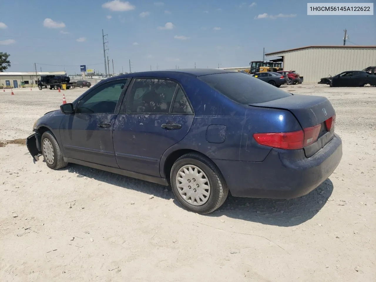 2005 Honda Accord Dx VIN: 1HGCM56145A122622 Lot: 68884024