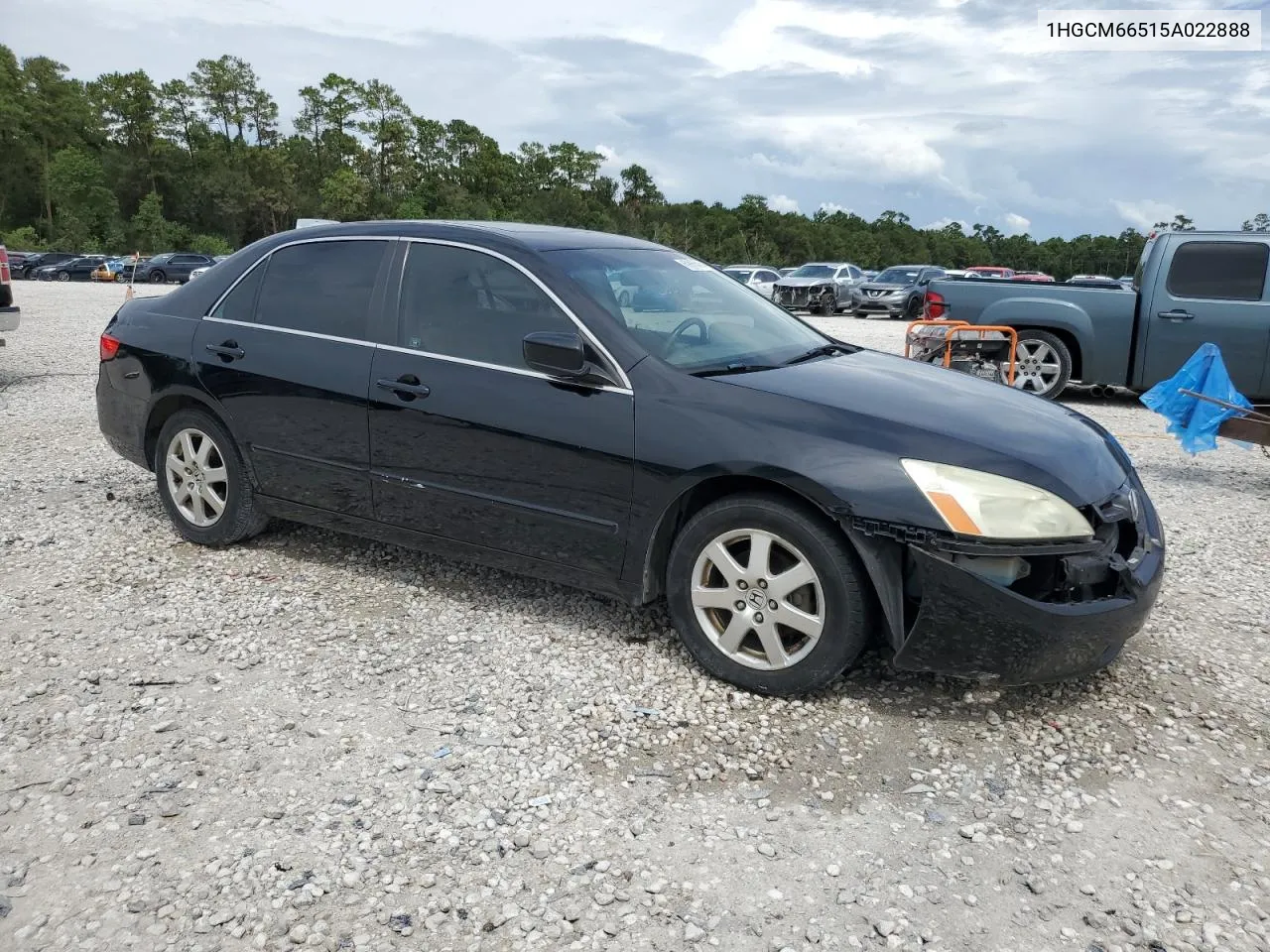 1HGCM66515A022888 2005 Honda Accord Ex