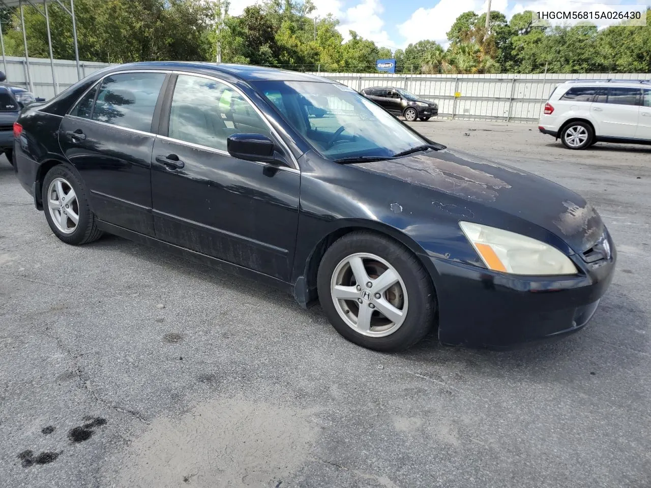 2005 Honda Accord Ex VIN: 1HGCM56815A026430 Lot: 69196874