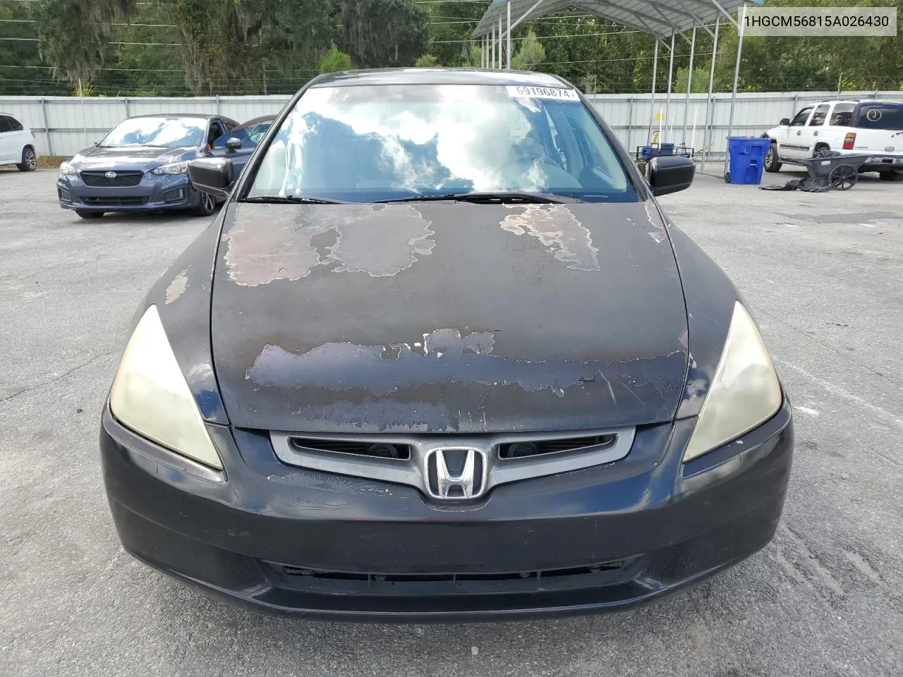 2005 Honda Accord Ex VIN: 1HGCM56815A026430 Lot: 69196874