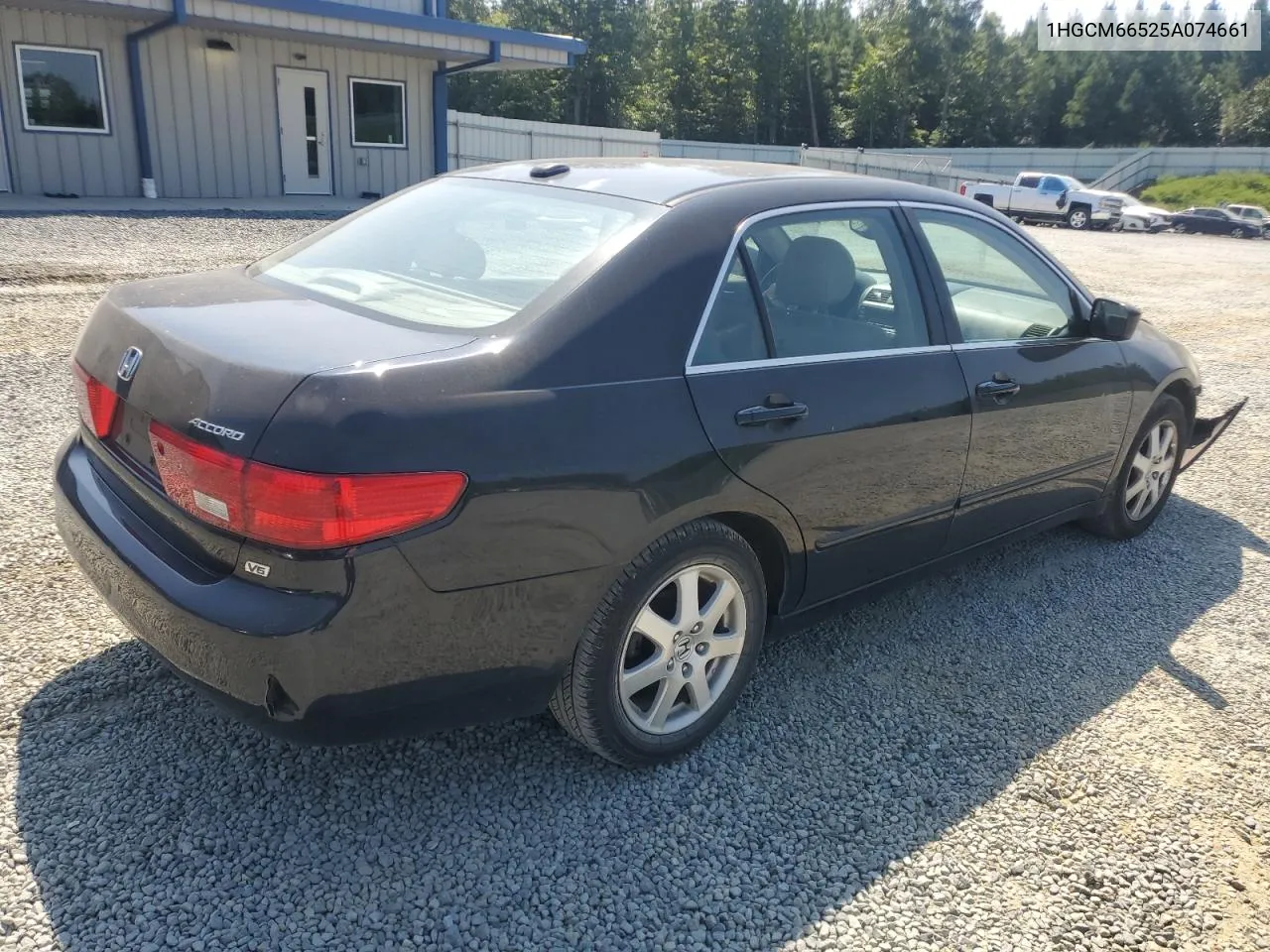 1HGCM66525A074661 2005 Honda Accord Ex