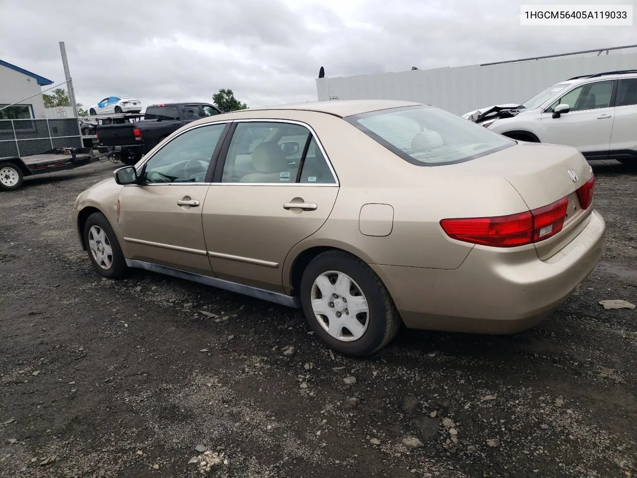 2005 Honda Accord Lx VIN: 1HGCM56405A119033 Lot: 69608604