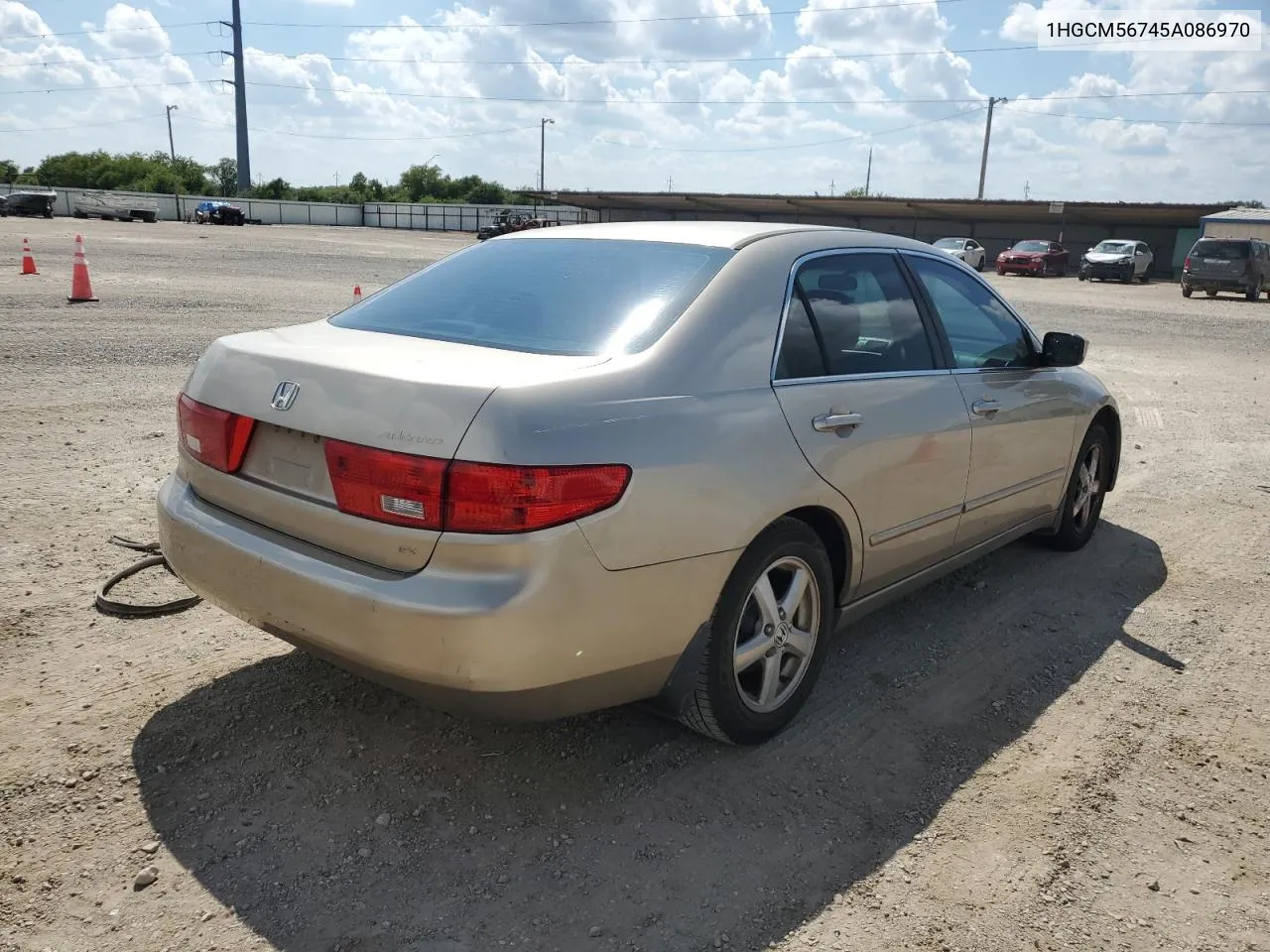 1HGCM56745A086970 2005 Honda Accord Ex