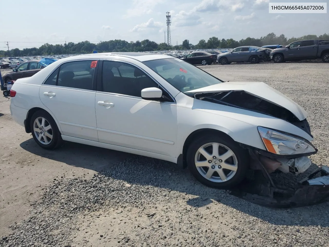 2005 Honda Accord Ex VIN: 1HGCM66545A072006 Lot: 69664454