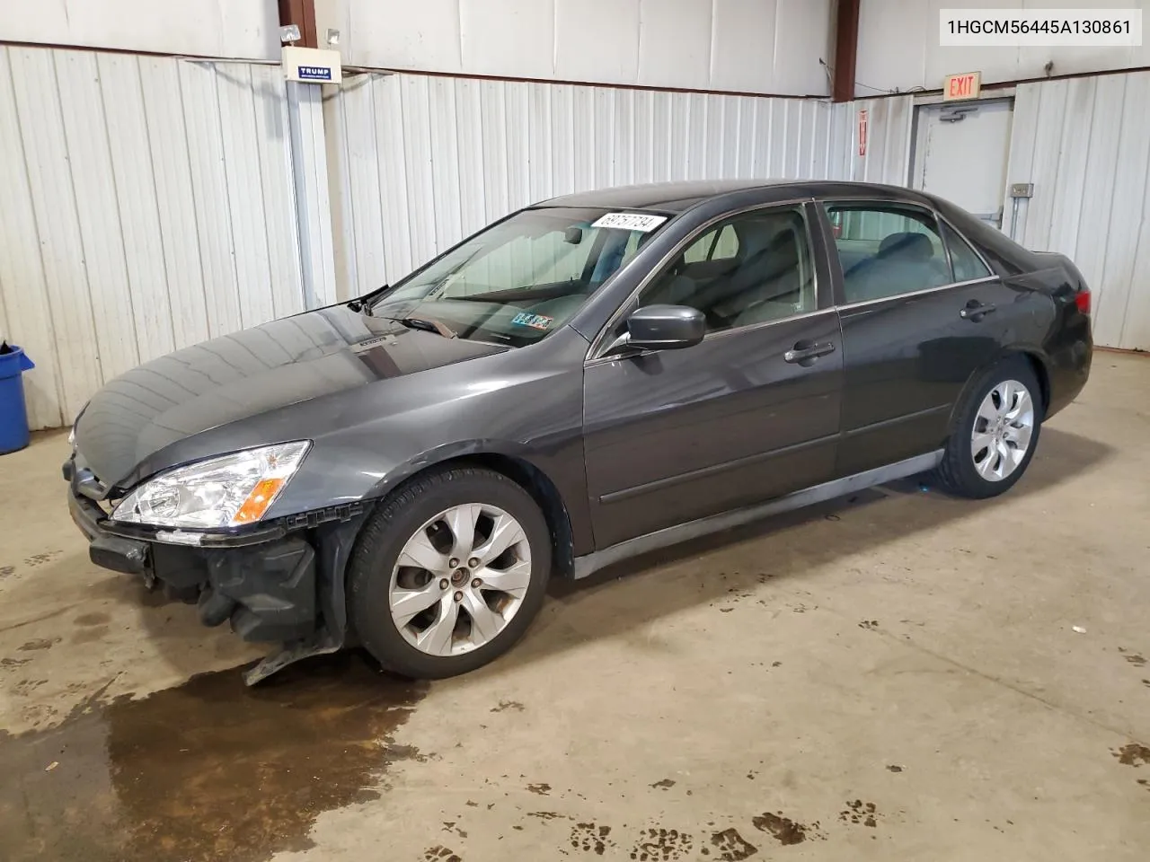 1HGCM56445A130861 2005 Honda Accord Lx