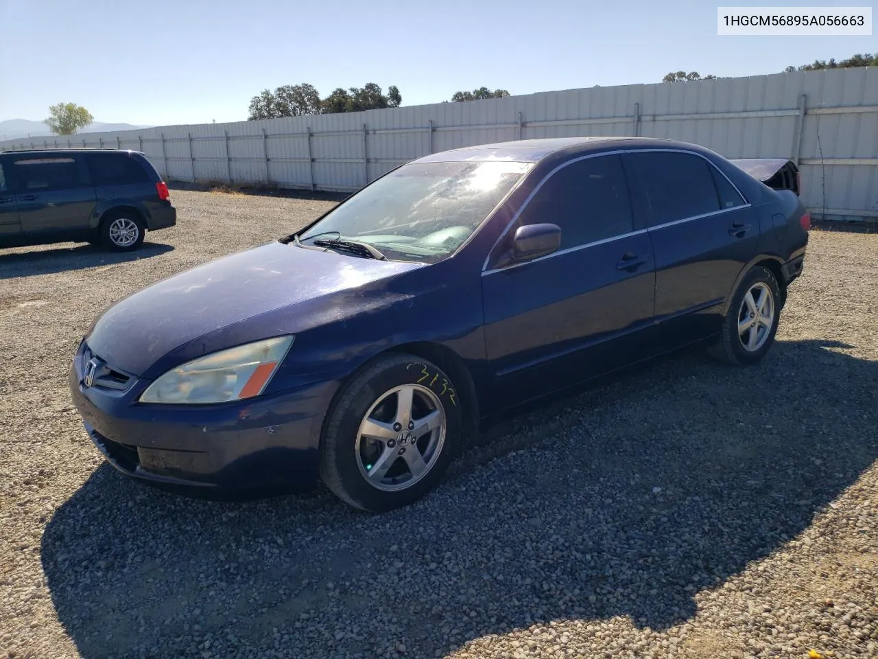 2005 Honda Accord Ex VIN: 1HGCM56895A056663 Lot: 69824064