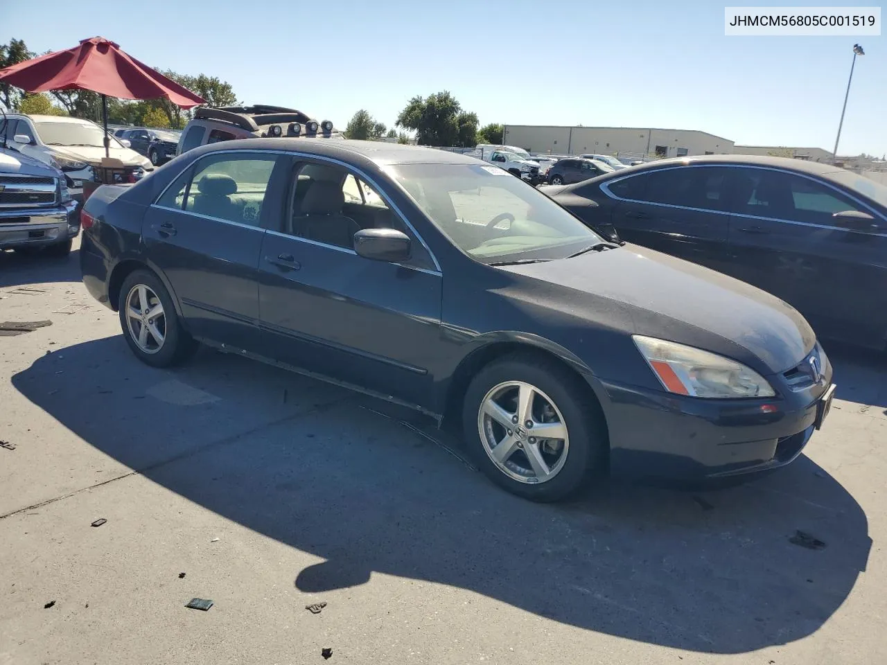 2005 Honda Accord Ex VIN: JHMCM56805C001519 Lot: 69892794