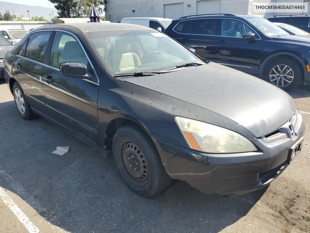 1HGCM56405A014461 2005 Honda Accord Lx