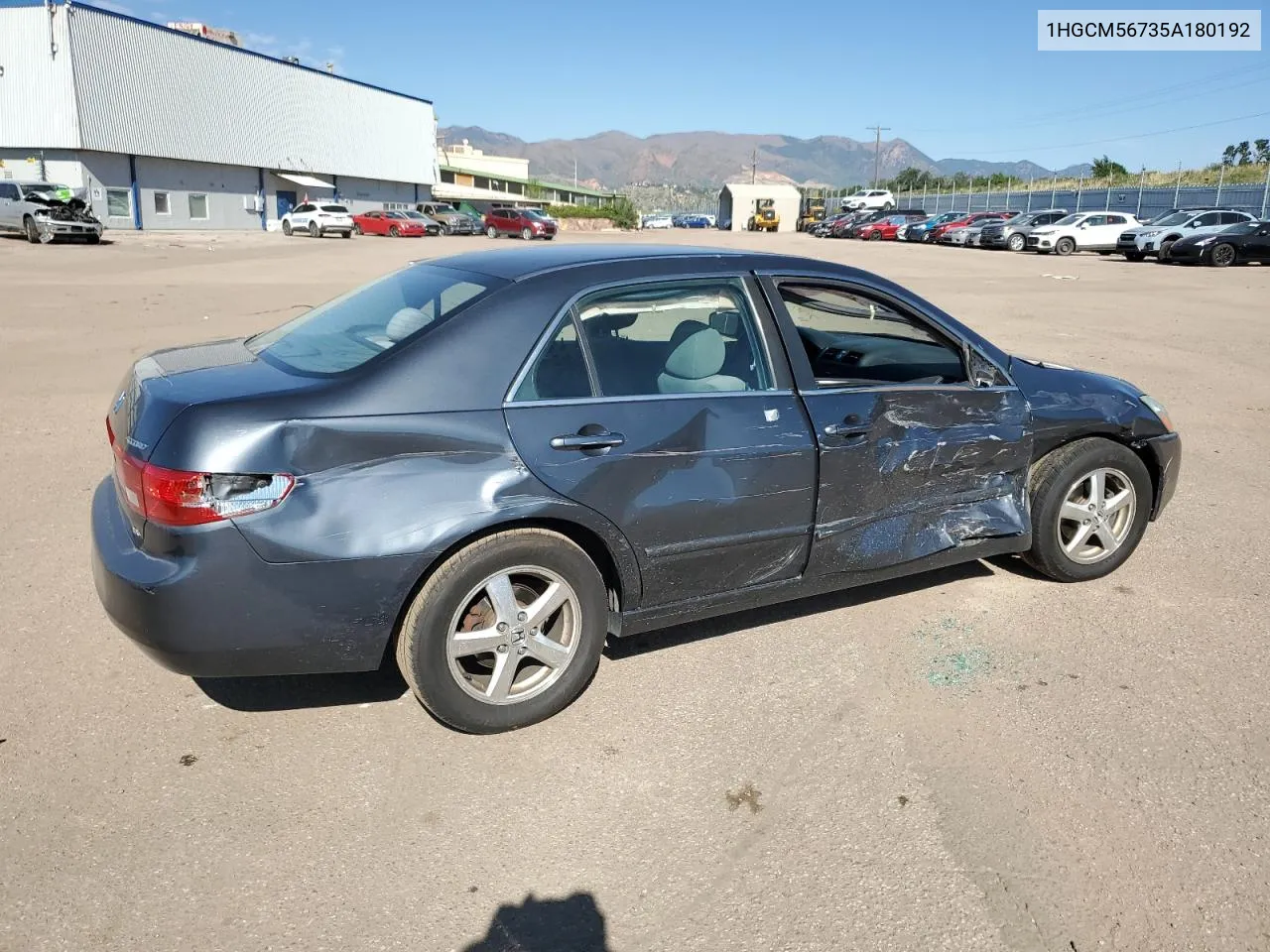 2005 Honda Accord Ex VIN: 1HGCM56735A180192 Lot: 70090454