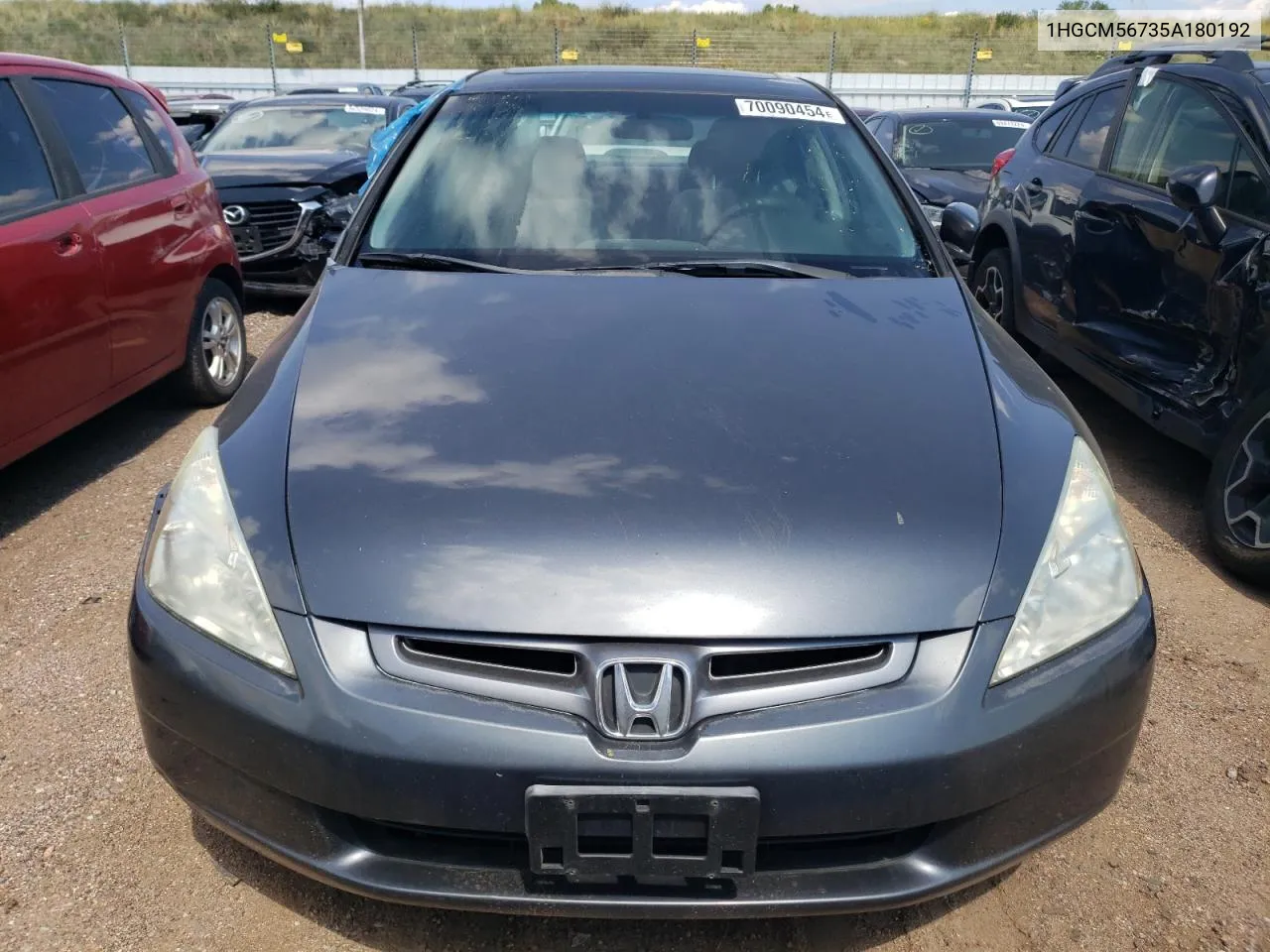 2005 Honda Accord Ex VIN: 1HGCM56735A180192 Lot: 70090454